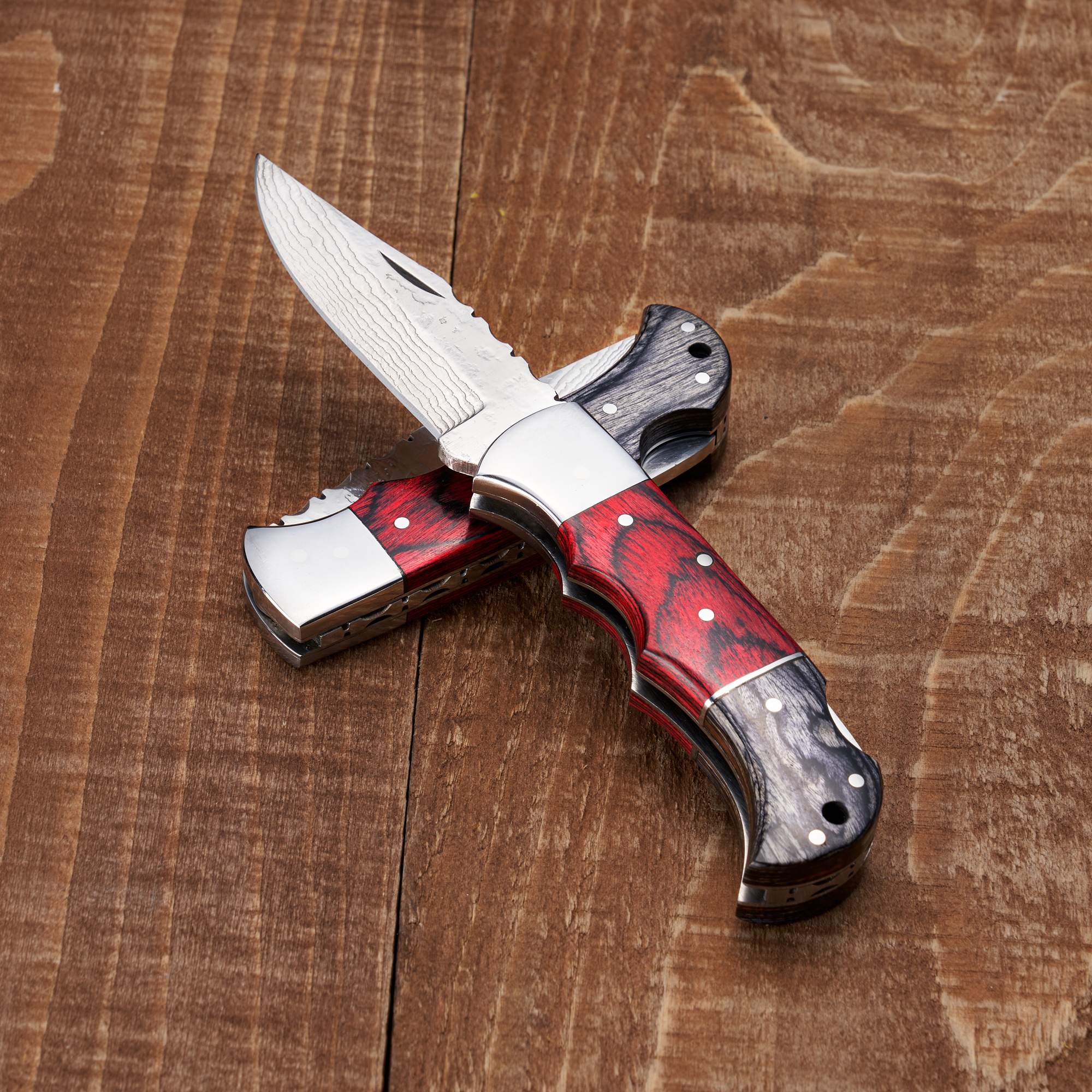 Personalized Damascus Knife