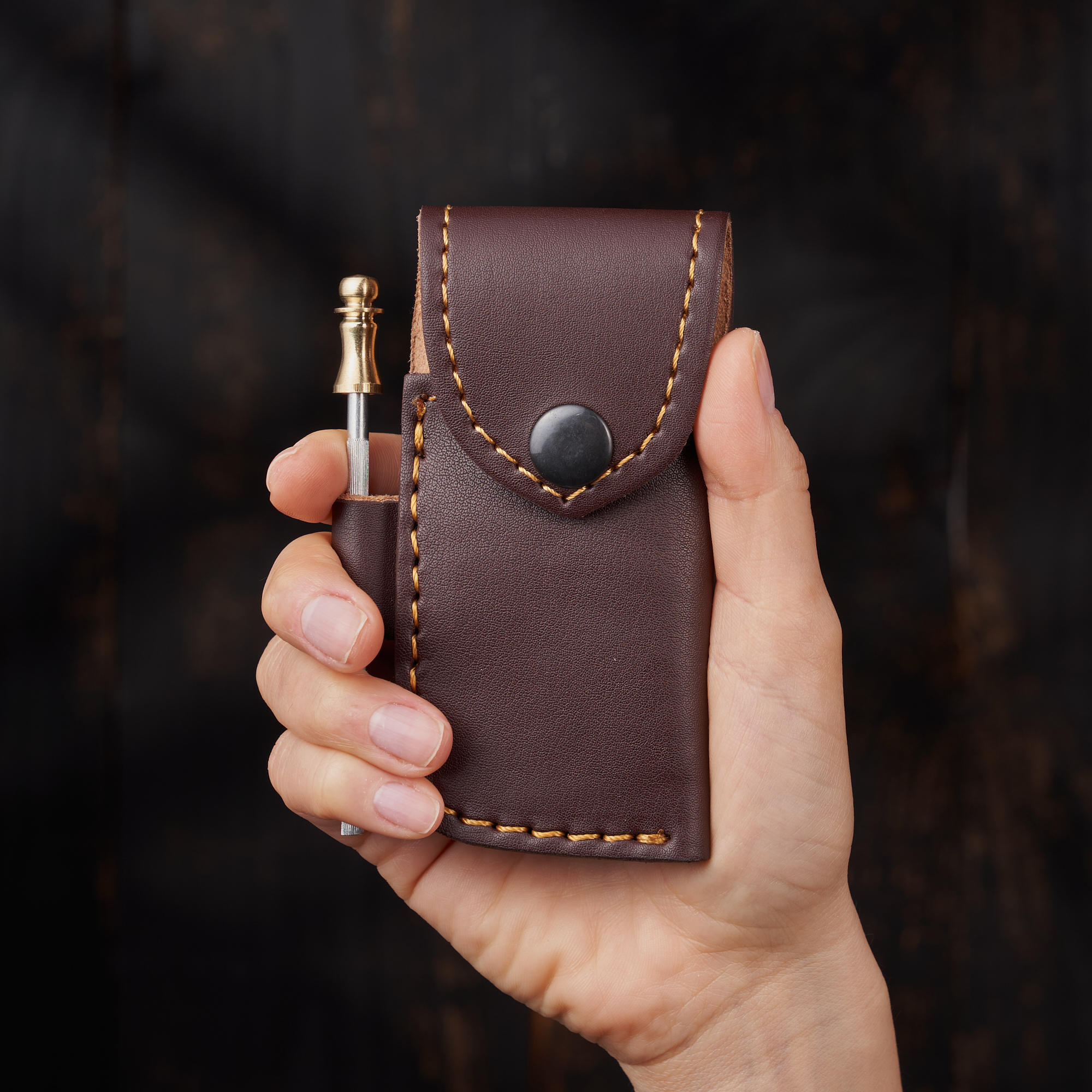 Personalized Damascus Knife